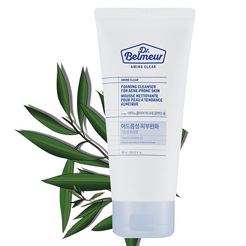 sua-rua-mat-the-face-shop-dr-belmeur-amino-clear-foaming-cleanser-for-acne-prone-skin