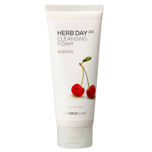 sua-rua-mat-the-face-shop-herb-day-365-foaming-cleanser-acerola-new